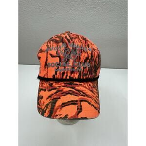 Cobra Caps Snapback Trucker Hat Orange Camo Sugar Valley Social Club Loganton PA